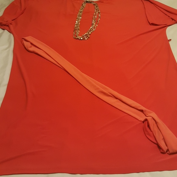 COPY - ⬇️Tangerine Color Dress 👗💥offers welcomed - Picture 3 of 4